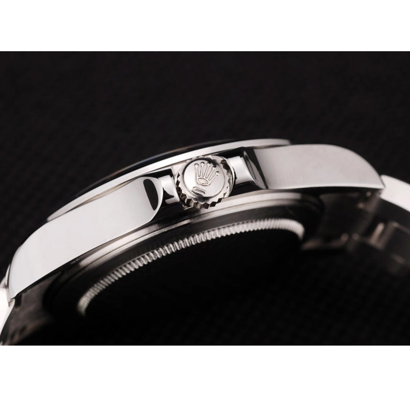 AAA Replica Watches Black Steel Rolex Stainless Dial Explorer Bezel 0801